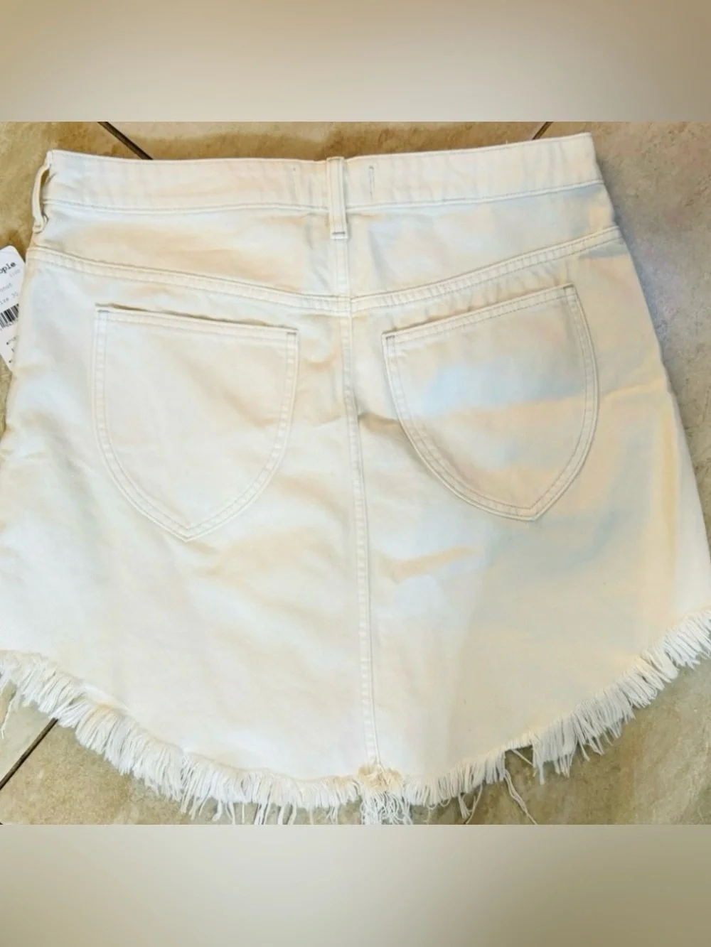 Free People Bailey Denim Mini Skirt - Picture 7 of 9